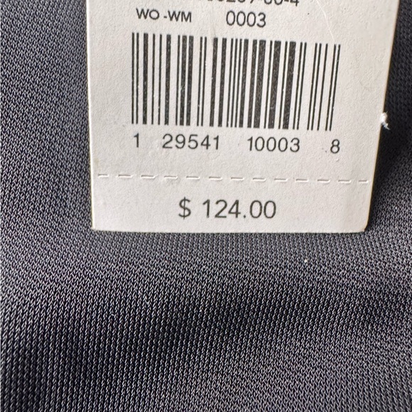 Banana Republic Black Faux Wrap Dress Size Large NWT Brand New - Picture 5 of 7